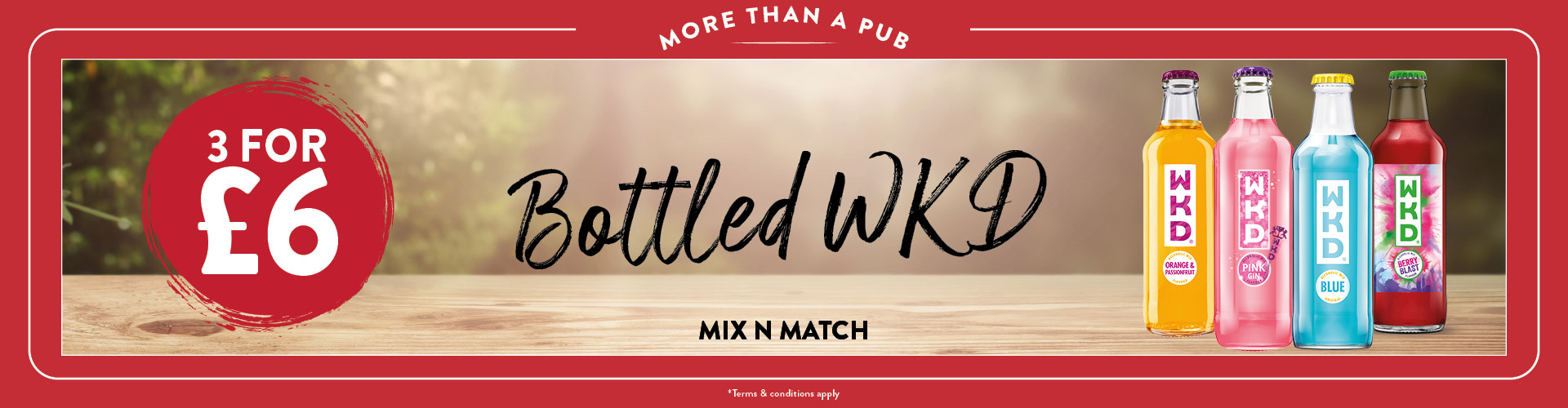 Bottle beer drink offers at your local Craft Union Pub